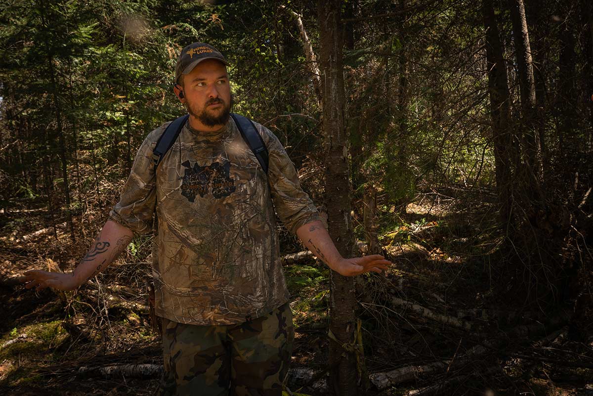 Pascal Laliberté écoute forêt - Fourrure Abitibi360